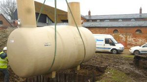 installing septic tank