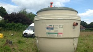 septic tank installation