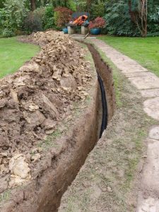drainage during the winter