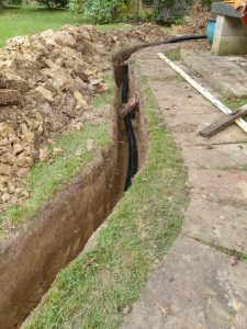 drainage work