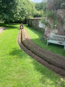 trenching