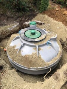 Condor sewage treatment plant installation Sussex