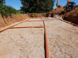drainage field
