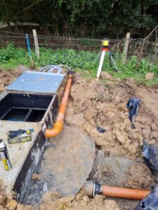 Matrix clf4 sewage treatment plant installation