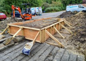 Refurbishment and concrete repair to the original primary chamber