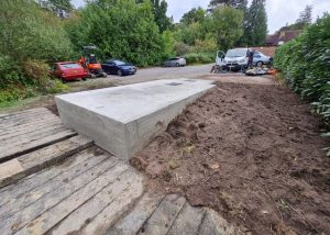 Refurbishment and concrete repair to the original primary chamber