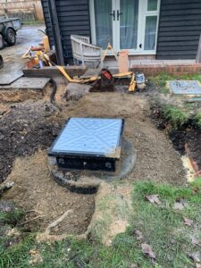 small pump station installation
