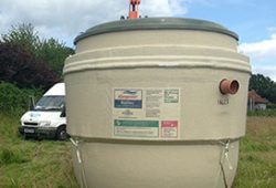 septic tank installation