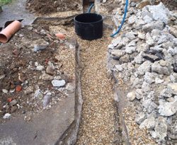 drainage repairs crawley