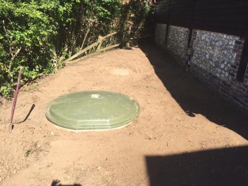Klargester Biodisc Sewage Treatment Plant Installation Haslemere